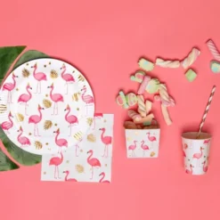 Servetter Flamingos