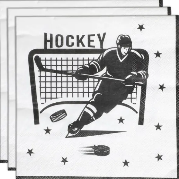 Servetter Hockey 16-pack
