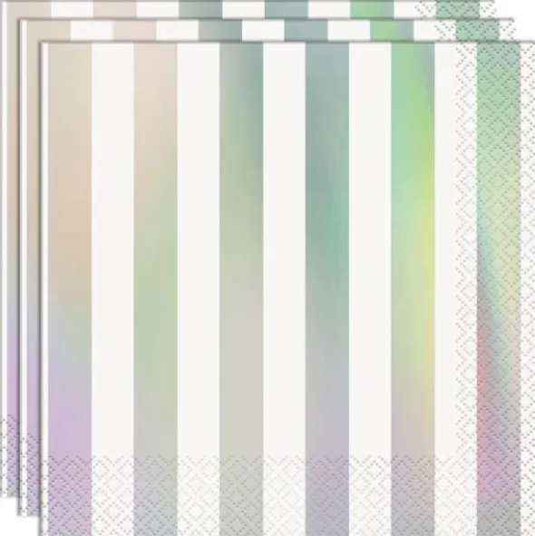 Servetter Holografiska Ränder
