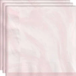 Servetter Marble Pink