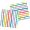 Servetter Stripes Pastell
