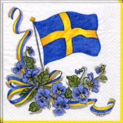 Servetter Svenska Flaggan