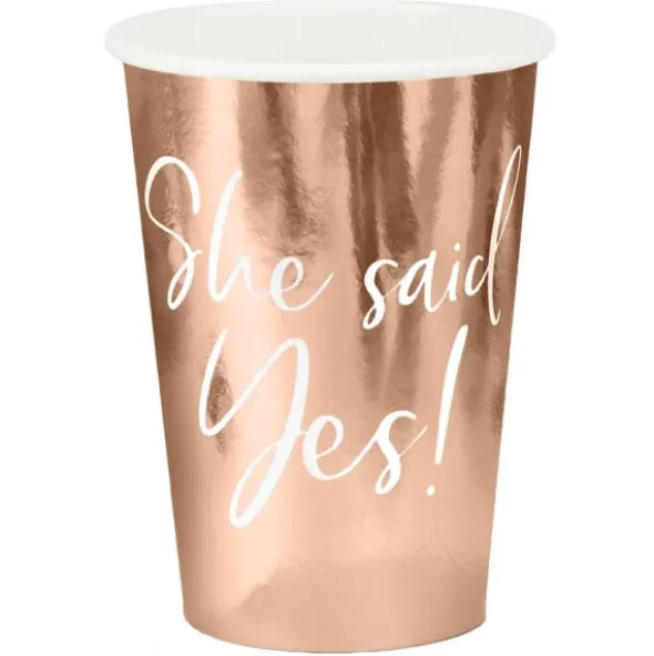 She Said Yes Muggar Roséguld