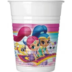 Shimmer och Shine Glitter Friends Plastmuggar