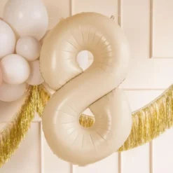 Sifferballong Beige (Siffra 0)
