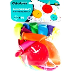 Sifferballonger 7 Färgmix