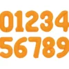 Sifferballong Neonorange 86 cm (Siffra 0)
