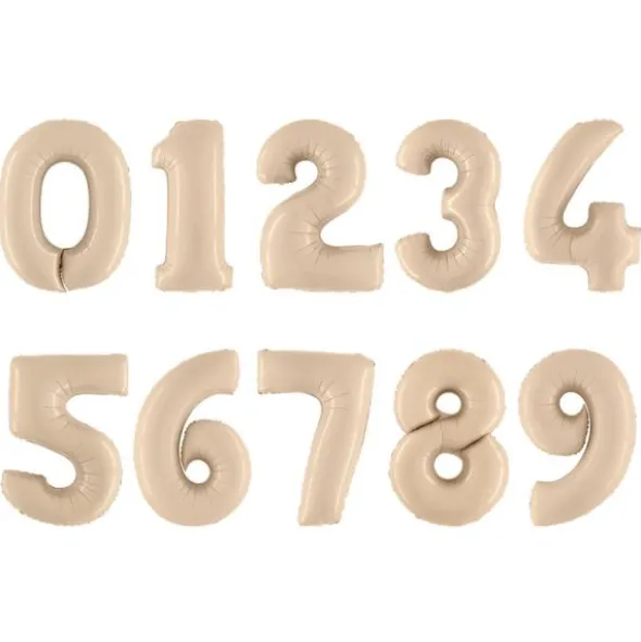 Sifferballong Satin Cream (Siffra 0)