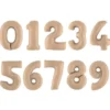 Sifferballong Satin Ljusbeige (Siffra 0)