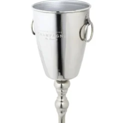 Silver Flaskkylare Stål 80 cm