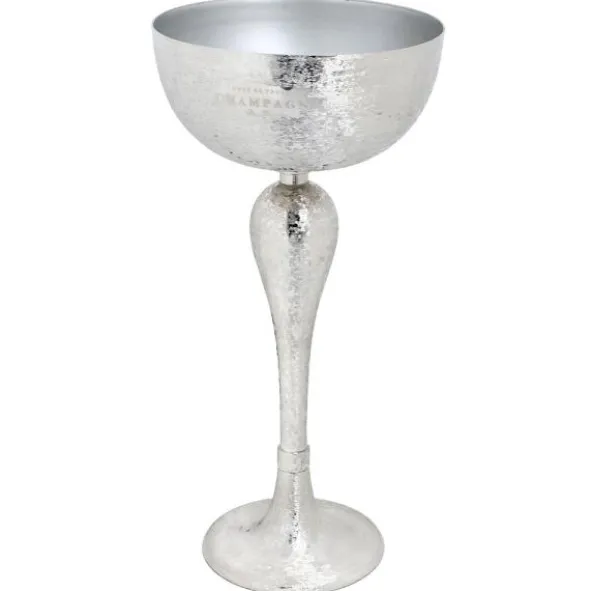 Silver Flaskkylare Stål 62 cm