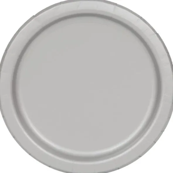 Silver Papptallrikar