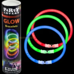 Självlysande Armband Mix (100-pack Mix)