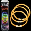 Självlysande Armband Orange (100-pack Orange)