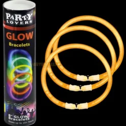 Självlysande Armband Orange (100-pack Orange)