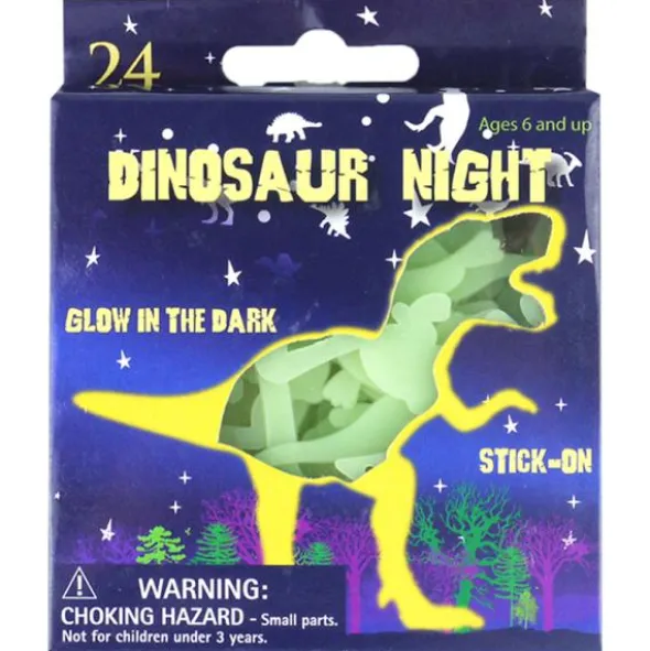 Självlysande Dinosaurier