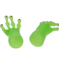 Självlysande Fingerdocka Alienhand 7 cm
