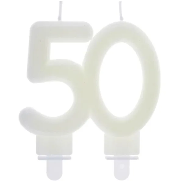 Självlysande Sifferljus 50 År