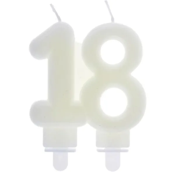 Självlysande Sifferljus 18 År
