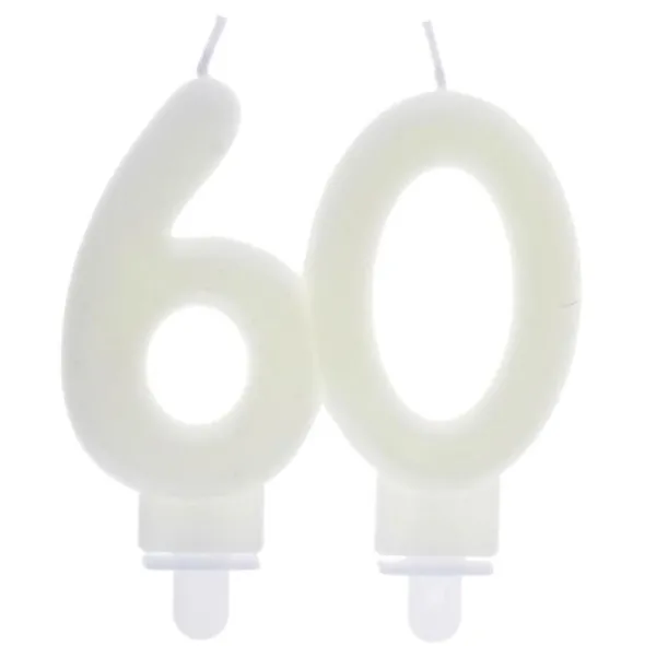 Självlysande Sifferljus 60 År