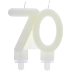 Självlysande Sifferljus 70 År