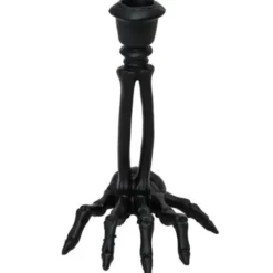 Skelettarm Ljusstake Svart