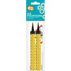 Skimrande Isfacklor Guld 2-pack