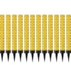 Skimrande Isfacklor Guld 12-pack