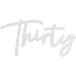 Skylt Thirty
