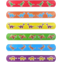Slap Bracelet Snäpparmband Dinosaurier
