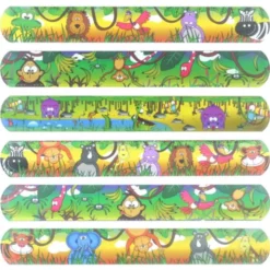 Slap Bracelet Snäpparmband Djungeldjur