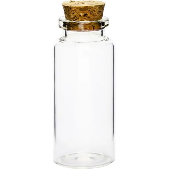 Små Glasflaskor med Kork