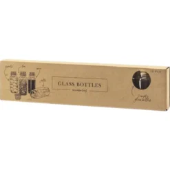 Små Glasflaskor med Kork