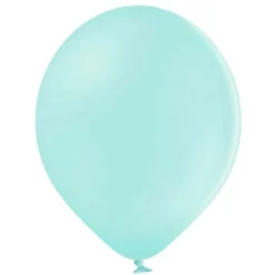 Små Ljusa Pastell Mintgröna Latexballonger 100-pack