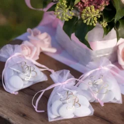 Små Organzapåsar BB Rosa