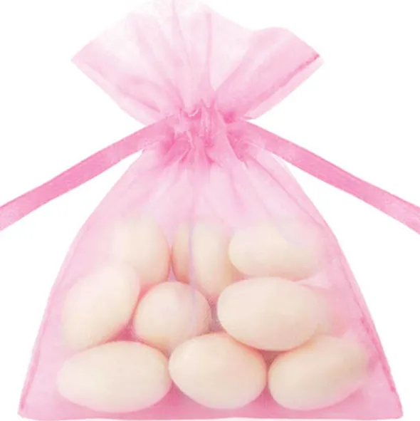 Små Organzapåsar Rosa