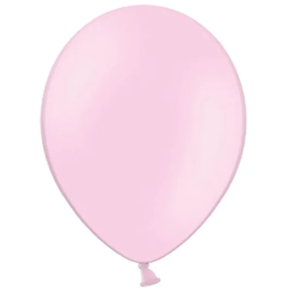 Små Pastell Baby Rosa Latexballonger 100-pack