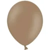 Små Pastell Cappuccino Latexballonger 100-pack