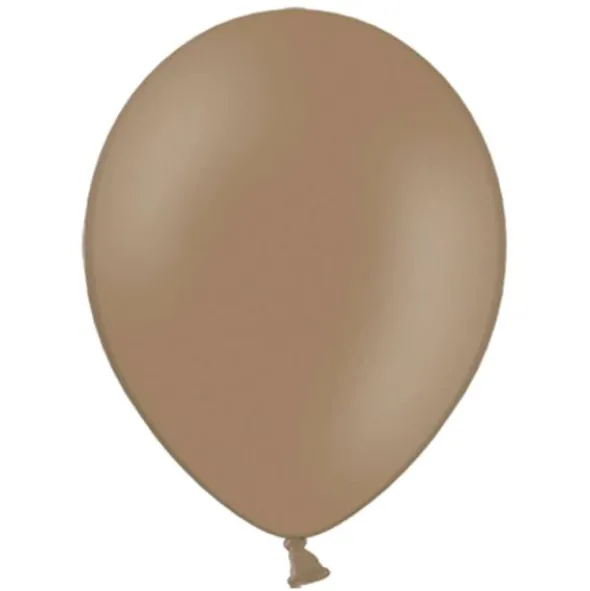 Små Pastell Cappuccino Latexballonger 100-pack