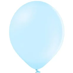 Små Pastell Ljusblå Latexballonger 100-pack