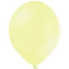Små Pastell Ljusgula Latexballonger 100-pack