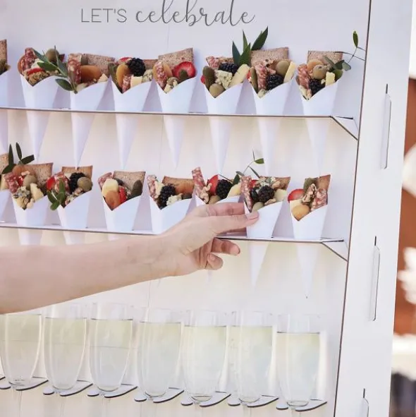 Snacks- och Drinkställ Botanical Wedding
