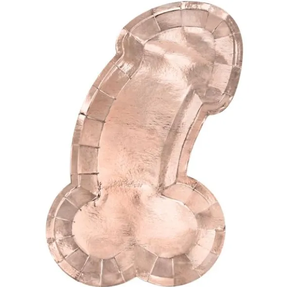 Snopp Tallrikar Metallic Roséguld