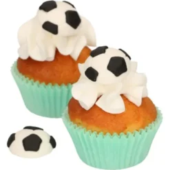 Sockerdekoration Fotbollar