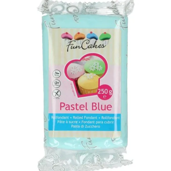Sockerpasta Pastel Blue 250 g