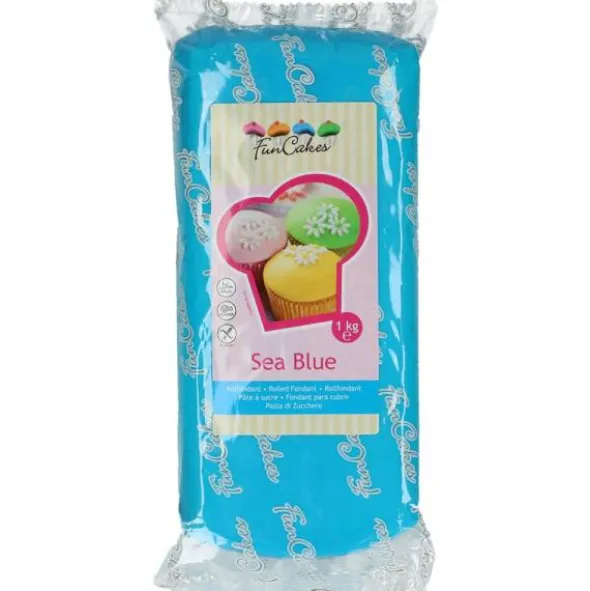 Sockerpasta Sea Blue 1 kg