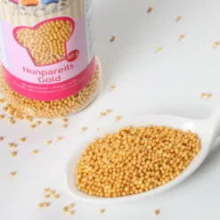 Sockerpärlor Guld
