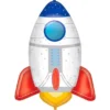 Space Rocket Folieballong