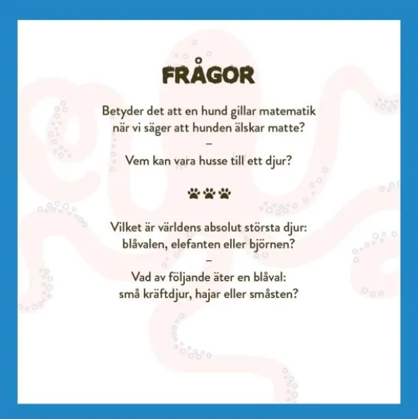 Spela Mera: Allt Om Djur Frågespel