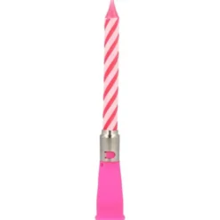 Spelande Tårtljus Rosa